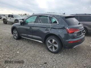 2024 Audi Q5 Premium with VIN WA1ABAFY2R2070404, listed as a Copart auction lot 77515944 with 0 mi miles and Salvage Title. Bid and sale history available at carsss.com. Image 2.