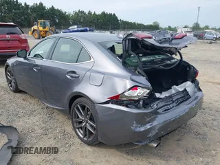 2015 Lexus IS 250 with VIN JTHCF1D25F5029646, listed as a IAAI auction lot 42170729 with 84,509 mi miles and . Bid and sale history available at DreamBid. Image 3.