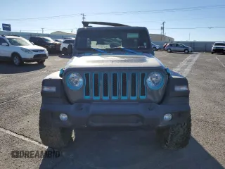 2023 Jeep Wrangler Sport S with VIN 1C4HJXDG3PW615858, listed as a Copart auction lot 85537124 with 16,718 mi miles and Salvage Title. Bid and sale history available at DreamBid. Image 5.