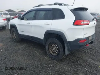 2017 Jeep Cherokee Trailhawk L Plus with VIN 1C4PJMBS2HD225011, listed as a IAAI auction lot 40802716 with 73,714 mi miles. Bid and sale history available at carsss.com. Image 3.