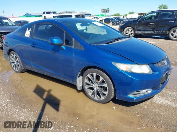 2013 Honda Civic Si with VIN 2HGFG4A55DH702373, listed as a IAAI auction lot 42214819 with 199,949 mi miles and . Bid and sale history available at DreamBid. Image 1.