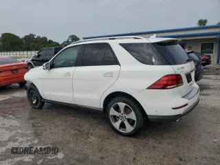 2017 Mercedes-Benz GLE 350 with VIN 4JGDA5JB2HA944055, listed as a Copart auction lot 58265225 with 67,771 mi miles and Salvage title. Bid and sale history available at DreamBid. Image 2.