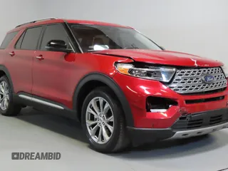 2021 Ford Explorer Limited with VIN 1FMSK7FH1MGB02375, listed as a Copart auction lot 53718655 with 48,371 mi miles and Salvage Title. Bid and sale history available at carsss.com. Image 1.