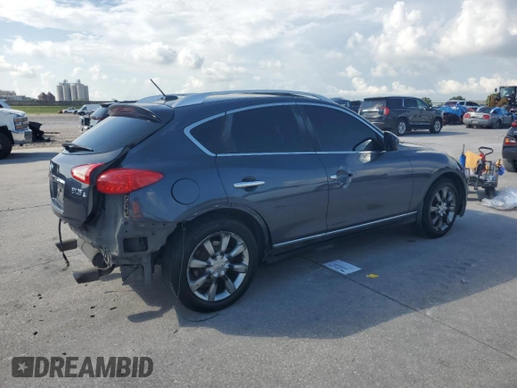 2008 Infiniti EX Journey with VIN JNKAJ09EX8M302799, listed as a Copart auction lot 63910285 with Not provided miles and Salvage title. Bid and sale history available at DreamBid. Image 3.