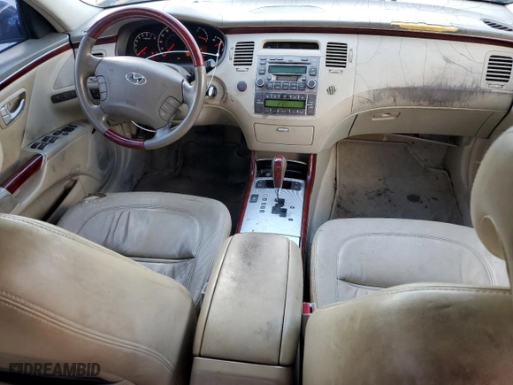 2006 Hyundai Azera SE with VIN KMHFC46F76A134376, listed as a Copart auction lot 79768924 with 215,572 mi miles and Non Repairable. Bid and sale history available at carsss.com. Image 8.