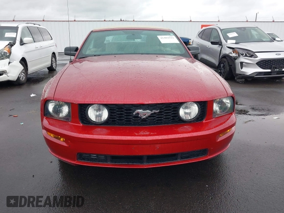 2006 Ford Mustang GT Deluxe with VIN 1ZVHT85H265254423, listed as a IAAI auction lot 41482622 with 122,049 mi miles. Bid and sale history available at carsss.com. Image 12.