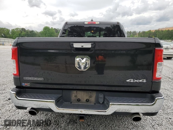 2020 Ram 1500 Big Horn with VIN 1C6SRFFM7LN248711, listed as a Copart auction lot 55170095 with 60,531 mi miles and Clean Title. Bid and sale history available at carsss.com. Image 6.