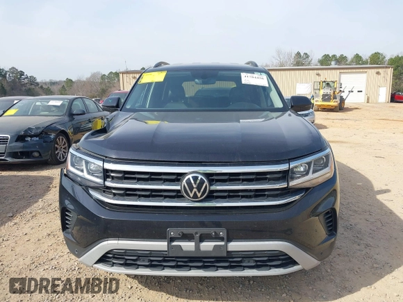 2021 Volkswagen Atlas 3.6L V6 SE w/Technology with VIN 1V2HR2CA9MC578058, listed as a IAAI auction lot 41784456 with 90,920 mi miles. Bid and sale history available at carsss.com. Image 13.