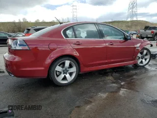 2009 Pontiac G8 GT with VIN 6G2EC57Y19L215038, listed as a Copart auction lot 53967125 with 76,193 mi miles and Salvage Title. Bid and sale history available at carsss.com. Image 3.