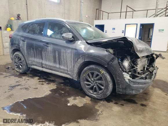 2017 Hyundai Tucson SE with VIN KM8J3CA47HU261964, listed as a Copart auction lot 45949235 with 94,845 mi miles and Salvage Title. Bid and sale history available at carsss.com. Image 4.