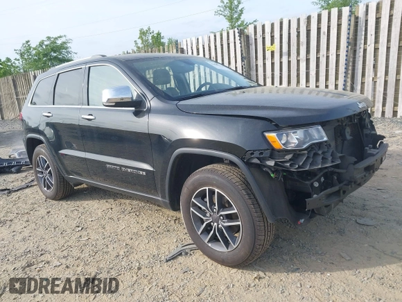 2019 Jeep Grand Cherokee Limited with VIN 1C4RJFBG6KC545512, listed as a IAAI auction lot 42028201 with 59,185 mi miles. Bid and sale history available at carsss.com. Image 1.