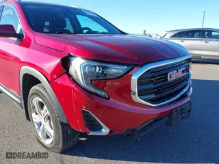 2019 GMC Terrain SLE with VIN 3GKALTEV9KL398451, listed as a IAAI auction lot 40801526 with 151,183 mi miles. Bid and sale history available at carsss.com. Image 6.