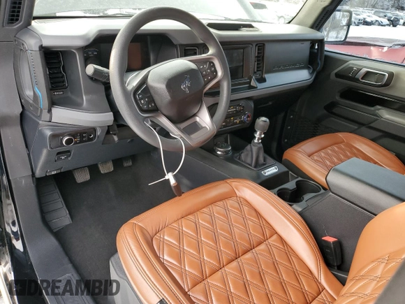 2023 Ford Bronco with VIN 1FMDE5AH2PLA91748, listed as a Copart auction lot 51133005 with Not provided miles and Salvage title. Bid and sale history available at DreamBid. Image 8.