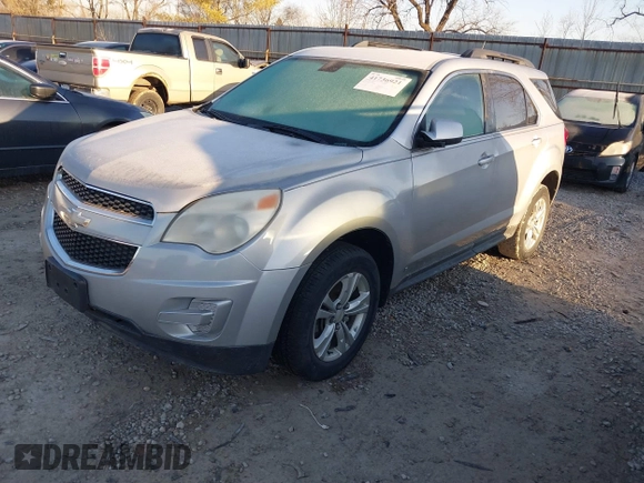 2010 Chevrolet Equinox 1LT with VIN 2CNFLEEW1A6220411, listed as a IAAI auction lot 41736921 with 168,382 mi miles and . Bid and sale history available at DreamBid. Image 2.