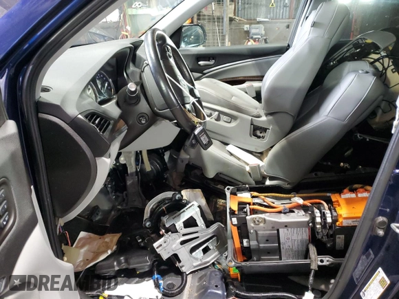 2018 Acura MDX Sport Hybrid w/Technology Pkg with VIN 5J8YD7H55JL000478, listed as a Copart auction lot 80960964 with 0 mi miles and Salvage Title. Bid and sale history available at carsss.com. Image 7.