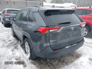 2021 Toyota RAV4 Hybrid XLE with VIN JTMRWRFVXMD127527, listed as a IAAI auction lot 41568988 with 66,358 mi miles. Bid and sale history available at carsss.com. Image 3.