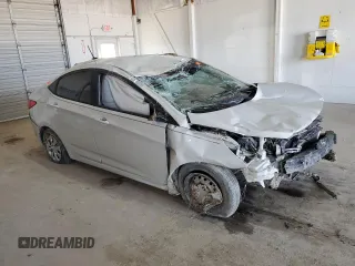 2016 Hyundai Accent SE with VIN KMHCT4AE9GU048603, listed as a Copart auction lot 49574965 with 0 mi miles and Salvage Title. Bid and sale history available at carsss.com. Image 4.