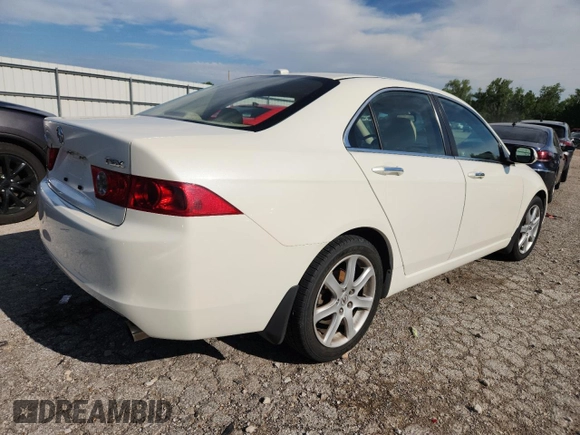 2005 Acura TSX with VIN JH4CL96815C030960, listed as a Copart auction lot 62104065 with 149,622 mi miles and Salvage title. Bid and sale history available at DreamBid. Image 3.