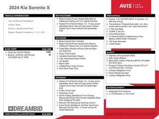 2024 Kia Sorento S z VIN 5XYRL4JC7RG286404, wystawiony jako Copart lot #56655145 z przebiegiem Nie podano mil oraz Nie do naprawy • Non repairable. Historia ofert i sprzedaży dostępna na DreamBid. Obrazek 13.