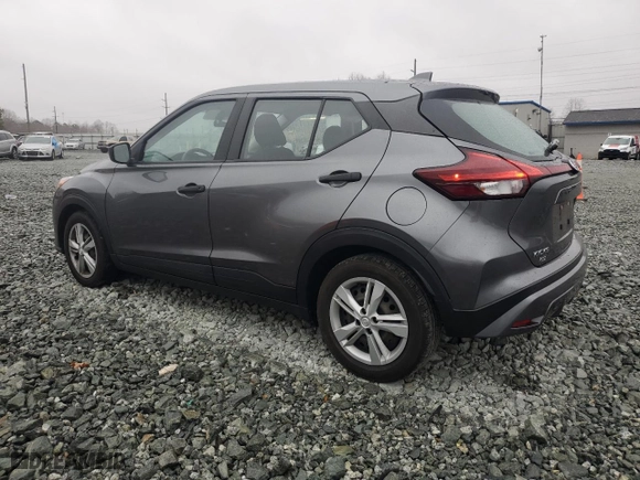 2021 Nissan Kicks S with VIN 3N1CP5BV8ML523521, listed as a Copart auction lot 47611615 with 68,042 mi miles and Salvage Title. Bid and sale history available at carsss.com. Image 2.
