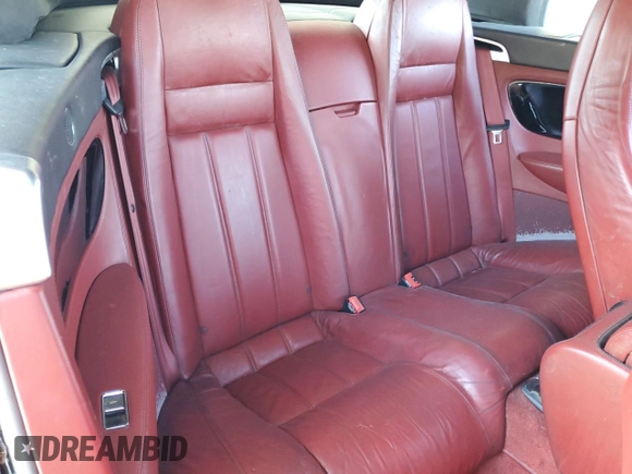 2007 Bentley Continental GT with VIN SCBDR33W67C046016, listed as a Copart auction lot 54420935 with 60,090 mi miles and Salvage Title. Bid and sale history available at DreamBid. Image 10.
