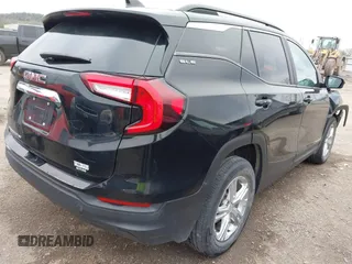 2022 GMC Terrain SLE with VIN 3GKALMEV1NL166310, listed as a IAAI auction lot 41913728 with 62,361 mi miles. Bid and sale history available at carsss.com. Image 4.