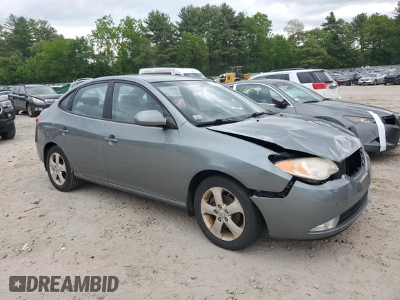 2009 Hyundai Elantra SE z VIN KMHDU46D49U807467, wystawiony jako Copart lot #58783865 z przebiegiem 118 110 mil mil oraz Czysty tytuł • Clean title. Historia ofert i sprzedaży dostępna na DreamBid. Obrazek 4.