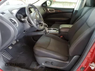 2020 Nissan Pathfinder SV with VIN 5N1DR2BN4LC595722, listed as a Copart auction lot 61621195 with 104,110 mi miles and Salvage title. Bid and sale history available at DreamBid. Image 7.