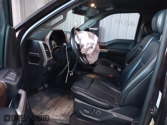 2018 Ford F-150 XL with VIN 1FTEW1EG0JKD08033, listed as a IAAI auction lot 41434712 with 110,386 mi miles. Bid and sale history available at carsss.com. Image 5.