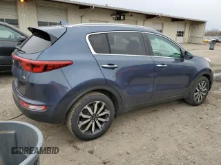 2017 Kia Sportage EX with VIN KNDPN3AC0H7221529, listed as a Copart auction lot 50746895 with 70,557 mi miles and Salvage Title. Bid and sale history available at carsss.com. Image 3.