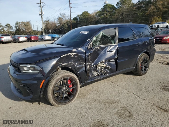 2024 Dodge Durango SRT 392 with VIN 1C4SDJGJ3RC188932, listed as a Copart auction lot 43533025 with 974 mi miles and Salvage Title. Bid and sale history available at carsss.com. Image 1.