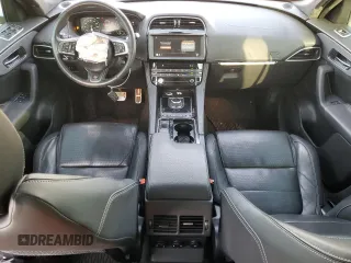 2019 Jaguar F-Pace S with VIN SADCM2FV3KA352927, listed as a Copart auction lot 49069735 with 83,317 mi miles and Salvage Title. Bid and sale history available at DreamBid. Image 8.
