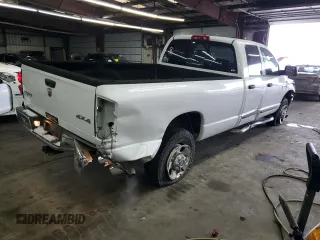 2007 Dodge Ram 2500 SLT with VIN 3D7KS28A67G834491, listed as a Copart auction lot 45046815 with 98,820 mi miles and Salvage Title. Bid and sale history available at carsss.com. Image 3.
