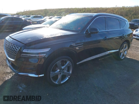 2024 Genesis GV80 with VIN KMUHCESC1RU149101, listed as a IAAI auction lot 40614130 with Not Provided miles and . Bid and sale history available at DreamBid. Image 17.