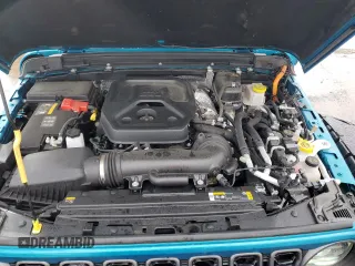 2024 Jeep Wrangler Rubicon X z VIN 1C4RJXR6XRW217098, wystawiony jako Copart lot #50154025 z przebiegiem 15 887 mil mil oraz Czysty tytuł • Clean title. Historia ofert i sprzedaży dostępna na DreamBid. Obrazek 12.