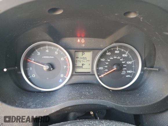 2017 Subaru Forester Premium with VIN JF2SJAECXHH575686, listed as a Copart auction lot 44991915 with 75,741 mi miles and Salvage Title. Bid and sale history available at carsss.com. Image 9.