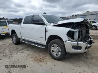 2021 Ram 2500 Big Horn with VIN 3C6UR5DL3MG509100, listed as a Copart auction lot 47609235 with 77,324 mi miles and Salvage Title. Bid and sale history available at carsss.com. Image 4.
