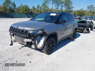 2023 Jeep Compass Latitude with VIN 3C4NJDBN8PT507373, listed as a IAAI auction lot 41669270 with 32,045 mi miles and . Bid and sale history available at DreamBid. Image 2.
