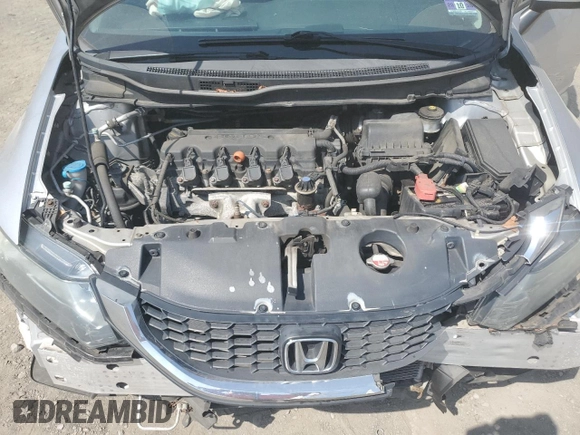 2015 Honda Civic Sedan LX with VIN 19XFB2F50FE285737, listed as a Copart auction lot 54292615 with 160,384 mi miles and Salvage Title. Bid and sale history available at carsss.com. Image 11.