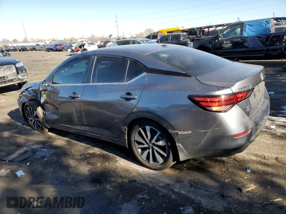 2024 Nissan Sentra SV with VIN 3N1AB8CVXRY235273, listed as a Copart auction lot 88547095 with 20,427 mi miles and Salvage Title. Bid and sale history available at DreamBid. Image 2.