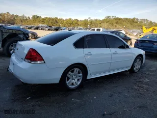 2016 Chevrolet Impala Limited LT with VIN 2G1WB5E30G1155398, listed as a Copart auction lot 81065974 with 0 mi miles and Salvage Title. Bid and sale history available at carsss.com. Image 3.