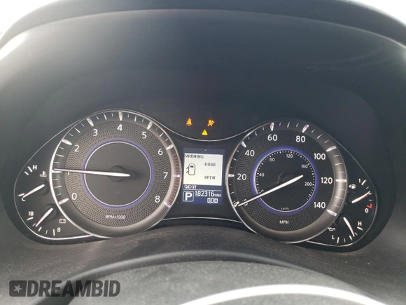 2016 Infiniti QX80 with VIN JN8AZ2NE5G9126763, listed as a Copart auction lot 43198835 with 182,316 mi miles and Salvage Title. Bid and sale history available at DreamBid. Image 9.