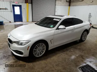 2014 BMW 4 Series 428i xDrive with VIN WBA3N9C53EK245720, listed as a Copart auction lot 45166125 with 154,318 mi miles and Salvage Title. Bid and sale history available at carsss.com. Image 1.