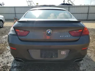 2013 BMW 6 Series 650i with VIN WBA6B2C56DD128455, listed as a Copart auction lot 44652725 with 59,237 mi miles and Clean Title. Bid and sale history available at carsss.com. Image 6.