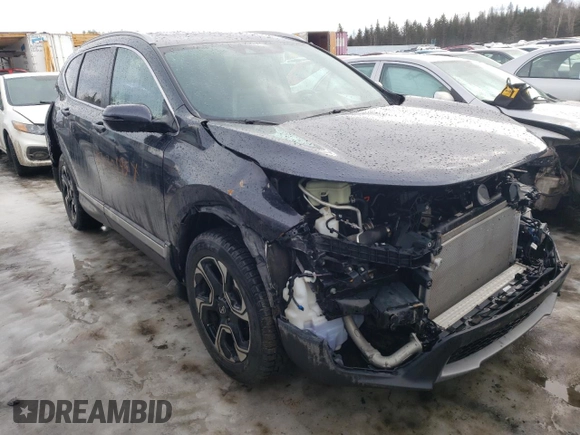 2019 Honda CR-V Touring with VIN 2HKRW2H99KH125251, listed as a Copart auction lot 47030195 with 69,308 mi miles and Salvage Title. Bid and sale history available at carsss.com. Image 4.