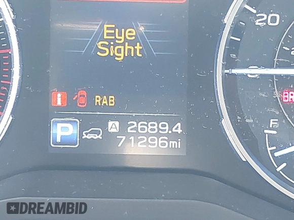 2019 Subaru Ascent Limited with VIN 4S4WMALD0K3476457, listed as a IAAI auction lot 42546044 with 71,296 mi miles and . Bid and sale history available at DreamBid. Image 15.