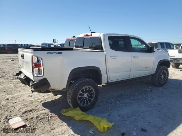 2021 Chevrolet Colorado 4WD ZR2 with VIN 1GCGTEEN6M1197537, listed as a Copart auction lot 88169655 with 98,026 mi miles and Salvage Title. Bid and sale history available at carsss.com. Image 3.