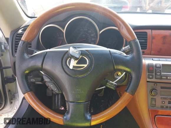 2002 Lexus SC 430 with VIN JTHFN48Y820027848, listed as a IAAI auction lot 42410697 with 151,582 mi miles and . Bid and sale history available at DreamBid. Image 11.