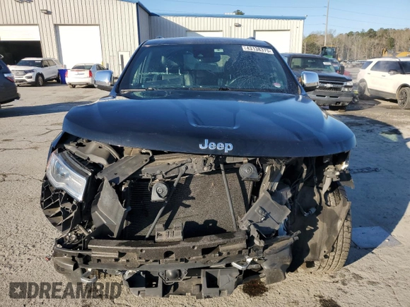 2017 Jeep Grand Cherokee Overland with VIN 1C4RJFCG4HC865483, listed as a Copart auction lot 43138375 with 71,884 mi miles and Salvage Title. Bid and sale history available at carsss.com. Image 5.