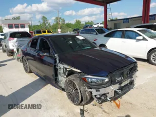 2023 Mercedes-Benz C 300 with VIN W1KAF4HB9PR091359, listed as a IAAI auction lot 41635990 with 20,507 mi miles and . Bid and sale history available at DreamBid. Image 1.